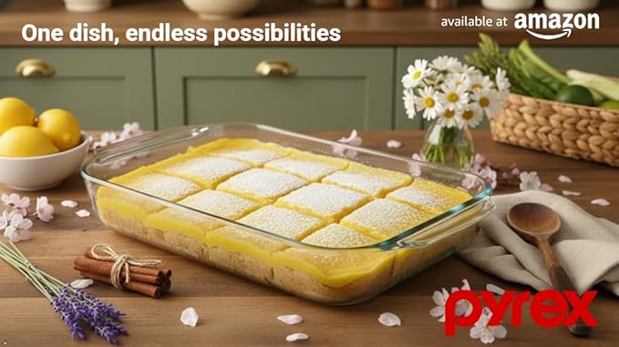 Pyrex 234 4qt Basics Glass 3.79L Baking Dish - Made in the USA