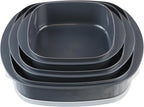 Calypso Basics by Reston Lloyd 6-Piece Microwave Cookware, Steamer and Storage Set, Black