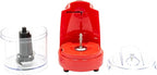Better Chef 1.5-Cup Mini Food Processor | Stainless-Steel Blade | Pulse Switch (Red)