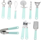 Plastic Handle Kitchen Tool Set 9pcs Kitchen Gadget Set Cute for Cooking