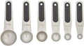Farberware Professional Stainless SteelMeasuring Spoons Precision and Ease in Every Scoop, Features Magnetic Handles for Easy Storage, Dishwasher Safe