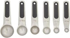 Farberware Professional Stainless SteelMeasuring Spoons Precision and Ease in Every Scoop, Features Magnetic Handles for Easy Storage, Dishwasher Safe