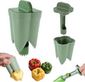 FANTEXY 2-in-1 Pepper Corer Set - Jalapeno Chili Seed Remover and Bell Pepper Corer Quickly Cutter Deseeding Tool,for Vegetables and Fruit,Kitchen and Camping Gadget