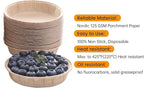 Bake Choice 200pcs Paper Mini Tart Pans for Baking, mini pie tins 4Inch Mini Pie Pans, Non-stick, Disposable Quiche Baking Dish, Oven safe, Microwave safe