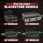 Kitchen Perfection Silicone Grill Mat for Blackstone Griddle Accessories - Silicone Tools & Spatulas Mat with Drip Pad - Keeps Your Griddle Clean and Your Utensils Organized - Great BBQ Gift