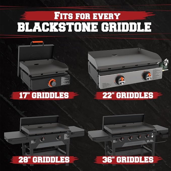 Kitchen Perfection Silicone Grill Mat for Blackstone Griddle Accessories - Silicone Tools & Spatulas Mat with Drip Pad - Keeps Your Griddle Clean and Your Utensils Organized - Great BBQ Gift