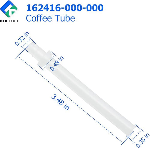 162416-000-000 Coffee Tube Compatible with Mr Coffee Espresso Maker BVMC-ECMP1000 BVMC-ECMP1000-RB BVMC-ECMP1102 BVMC-ECMP1106