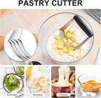Stainless Steel Cookie Cutters, Pastry Cutter, Dough Cutter & Biscuit Cutter Set For Baking (10 Pcs/Set), Mickey Unicorn Dinosaur Heart Star Cookie Cutters for Kids Birthday Party