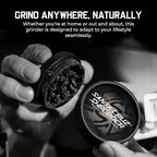 Santa Cruz Shredder Born to Shred Grinder for Herbs Knurled Top for Stronger Grip 2-Piece Medium 2.2