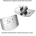 Stainless Steel Kitchen Gadgets Set, Multi-Purpose Cooking & Food Preparation Accessories for Meat, Cheese, Vegetables, Salad, Hamburger & Cake (4Pcs)