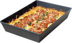 Lloyd Pans Kitchenware 8 Inch by 10 Inch Detroit Style Pizza Pan - PSTK