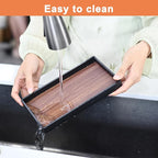 Dish Rag Holder-Sponge Rack-Kitchen Rag Holder-for Storing Sponge Brushes,Soap and Rags