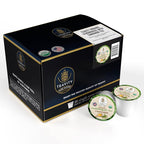 Teavity Organic Lemongrass and Cinnamon Tea Pods for Keurig - Naturally Decaffeinated Herbal Tea Blend (36 Pods)