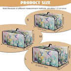 Watercolor Hummingbirds Daisy Print Toaster Oven Dust Cover, Heavy Duty Heat-resistant Microwave Oven Cover, Anti Fingerprint Air Fryer Covers (Small-14.5 * 18.46 * 9 inches)