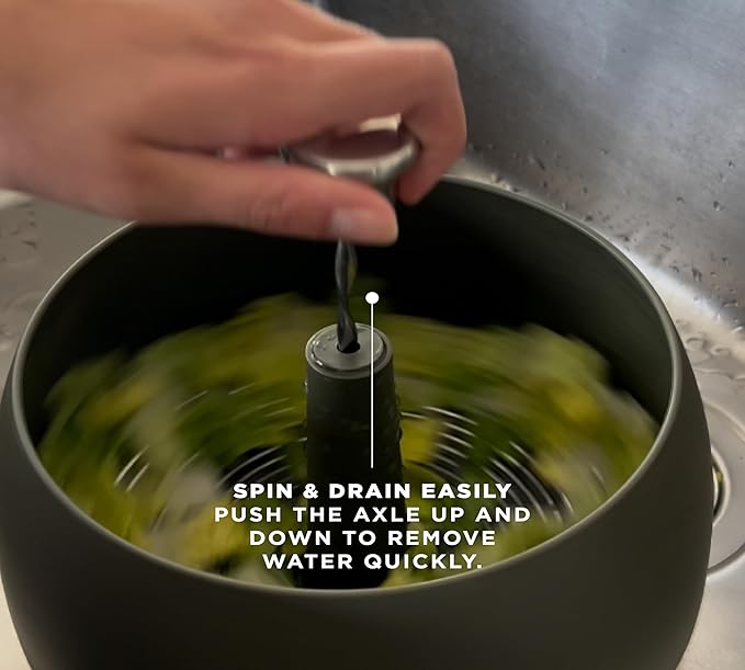 EVA SOLO | Salad Spinner, Green Tool | Danish Design & Functionality