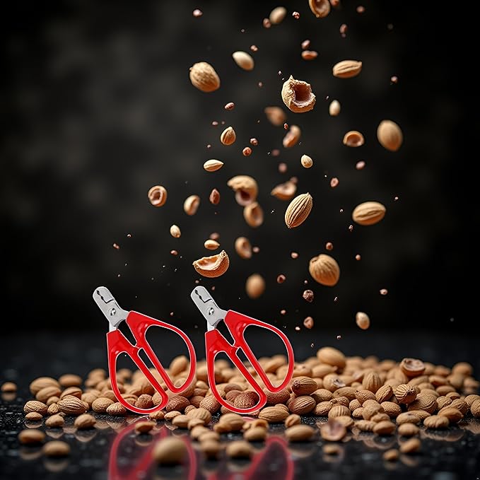 2Pcs Red Melon Seed Cracker Plier, Sunflower Seeds Plier Opener - Seed Cracker Sheller Opener Peeling Pliers for Melon Seeds, Small Nuts, Specialty Tools and Gadgets Kitchen Utensils and Gadgets