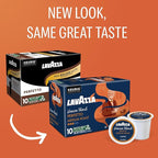 Lavazza House Blend Perfetto, Single-Serve Keurig K-Cup Pods, Medium Roast Coffee, 60-Count Box (6 Packs of 10)