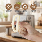2PCS 54mm Silicone Steam Ring for Breville Espresso Machines (878/870/860/880/810/840/450/500) & Sage Models (880/878/875/870/810/500), BPA-Free Leak-Proof Replacement Accessory