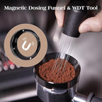 7 PCS Espresso Accessories Kit: 51mm Espresso Tamper, Coffee Distributor, WDT Tool, Dosing Funnel and Puck Screen, Espresso Tool Set Fits Delonghi, CASABREWS 51mm Machines and Portafilters
