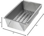 USA Pan Bakeware Aluminized Steel Meat Loaf Pan with Insert