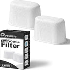 2-Pack Charcoal Breville Filters for Espresso Machines, Breville Espresso Machine Water Filter Replacements