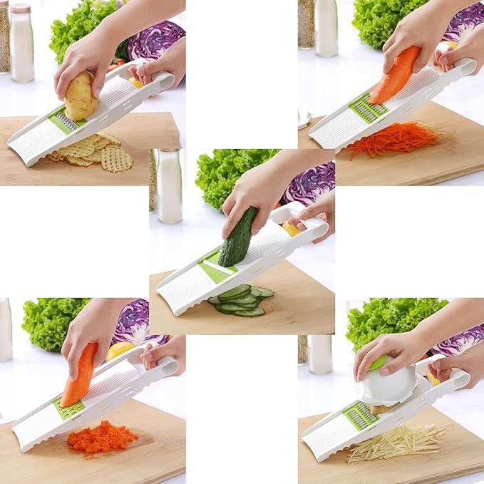Kitchen Vegetable Slicer Mandoline Slicer Grater Set