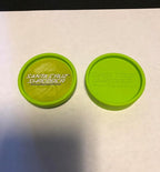 Santa Cruz Shredder Grinder for Spices and Herbs Knurled Top for Stronger Grip 2-Piece Medium 2.2 (Lime Green)
