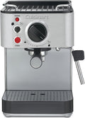 Cuisinart 1.66 Quart Stainless Steel Espresso Maker, Silver, EM-100NAS