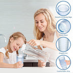 CREATIVELAND Highball Beverage Glasses Set of 6 Romantic Colored Thick & Heavy Base Big Capacity 14.87oz|440ml, Drinking Glass Tumblers for Iced Tea, Water, Soda & Juice and Cocktail