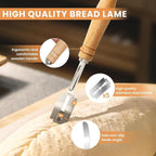 Banneton Bread Proofing Basket, Kikcoin Round Oval Proofing Basket Set of 3 (9" Round & 10" Round & 10" Oval), Sourdough Proofing Basket with Linen Liner, Bread Lame, Metal Scraper