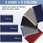 StepRite 4/5 Inch Thick Kitchen Mat Anti Fatigue Mat Kitchen Rugs Kitchen Decor Non-Slip, Stain & Water Resistant, Kitchen Mats Desk Mat for Kitchen, Office, Workshop, Blue, 17'' x 47''