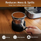 Ninja Cafe Luxe Accessories, Lwuzkdo Coffee Tamper Base for Ninja Luxe Cafe ES601 701, Sturdy Coffee Tamper Station, Portafilter Holder Improving Tamping Stability and Extraction