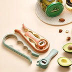 Bottle Opener for Arthritic Hand,Jar Opener for Old People, Children, Women, Those with Weak Hands,Multifunctional Kitchen Gadgets (A-Orange)
