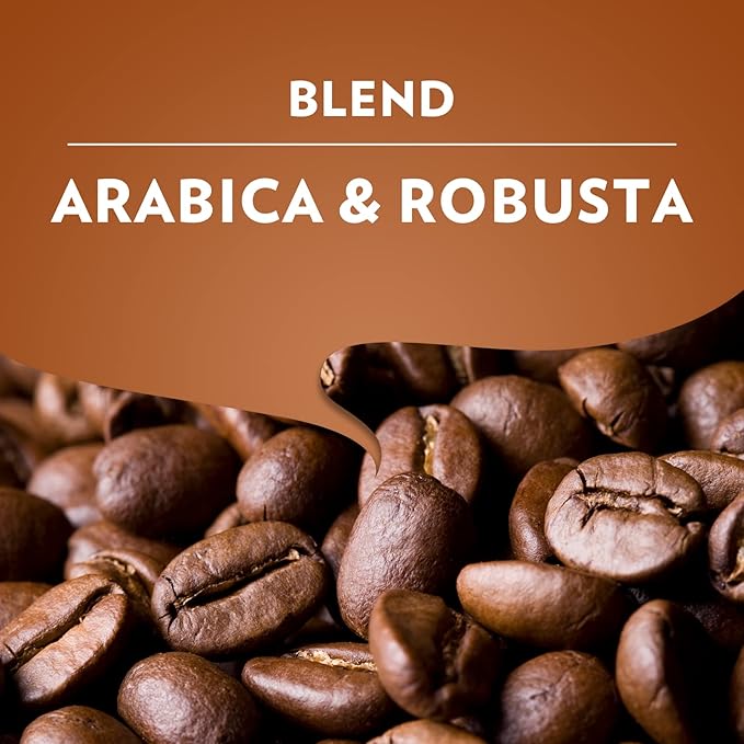 Lavazza Roasted Coffee Beans, Crema E Aroma, 2.20 lbs (Pack of 6)