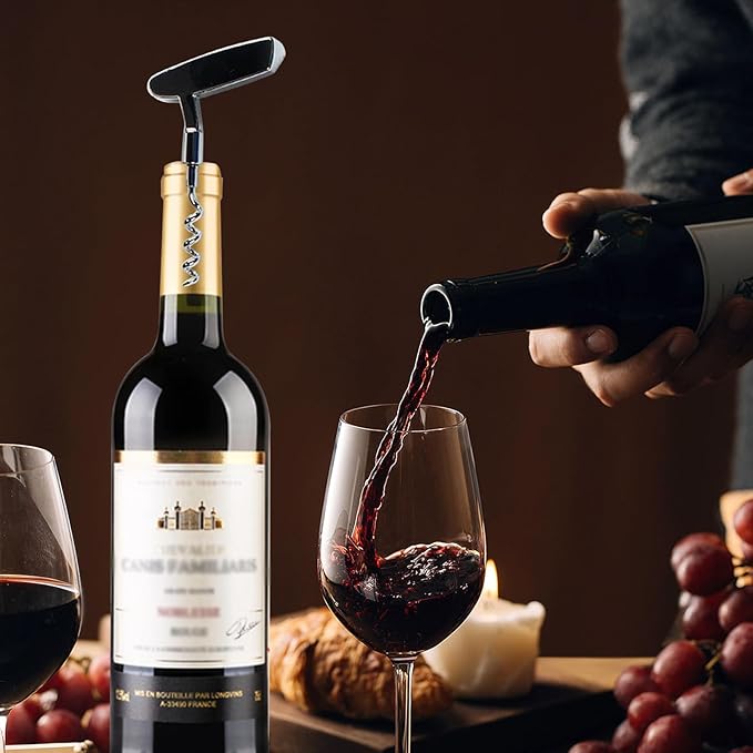Golf Club Bottle Opener, Wine Opener & Stoppers Set Zinc Alloy Manual Wine Bottle Opener for Golf & Wine Lovers, Set of 3