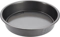 GoodCook PRO Round Cake Pan Nonstick Warp & Scratch-Resistant Dishwasher-Safe Carbon Steel Construction for Even Baking, 9-Inch Round, Gray