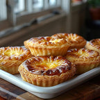35Pcs Mini Tart Pans Egg Tart Mold, 2.75" Aluminium Mini Pie Tins Reusable Tart Pans for Baking