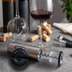 Utoolmart 420 Stainless Steel Wine Bottle Cutter - Wine Opener for Wine Bottles - Wine Bottle Opener Neck Label Remover-Wine Top Seal Cutter (Black)