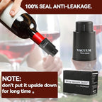 1 Pack Vacuum Champagne and Wine Bottle Stoppers - Reusable Preserver Corks, Keep Fresh for Wine Lovers for Christmas