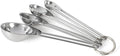 Martha Stewart Richburn 4-Piece Stainless Steel Measuring Spoons Set – Durable and Accurate Kitchen Measuring Tools for Baking and Cooking