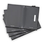 Vacuum Seal Bags 15" x 20" (50 Count) 5.5 Mil (Black and Clear) - BPA Free Commerical Grade Food Saver for Storage, Sous Vide, and Meal Prep Sealer Bag