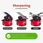 Knife Sharpeners for Kitchen Knives - with suction cup - Mini Pocket Knife Sharpening Kit - Afilador De Cuchillos - Small Tools
