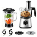 NEWBULIG Food Processor 2 Cup, Electric 1.5L Food Chopper for Meat, Vegetables, Dough, Puree, Shredding & Blending, 2 Adjustable Speeds, Sharp Blades, Safety Lock