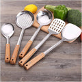 Stainless Steel Kitchen Tools Cooking Set Spatula Shovel Soup Tong Accessories Baking