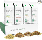 Gourmet Organic Italian Spice and Seasoning Gift Set by Journey Spice Co. | Salt-Free | Pizza Seasoning | Tuscan, Sicilian, Savory Garlic Herb | 10.57 oz. (total)