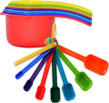 DOTINGHUX Measuring Cups and Spoons Set of 15,Assorted Colors