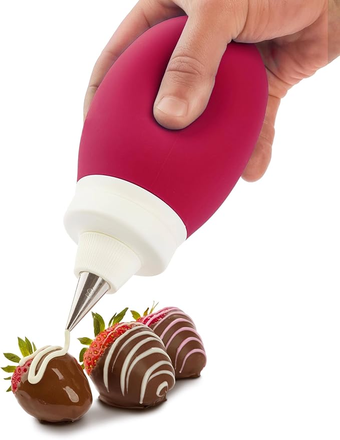 PREPWORKS Kitchen Tool Decorating Set, 1 Count, Red