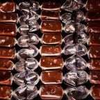 Candy Wrappers for Homemade Candy, 500 Square Sheets Natural Cellophane, 5"x5" Clear Caramel Wrappers for Chocolate Lollipop Candy Making Supplies