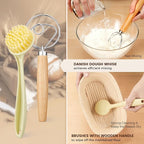 Banneton Bread Sourdough Proofing Basket - Sourdough Starter Kit Set Of 2, Sourdough Bread Baking Supplies 10" Oval Set of 2, Bread Proofing Basket with 8 Accessories