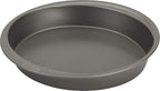 GoodCook Everyday Nonstick Steel Round Cake Pan, 9-Inch, Gray